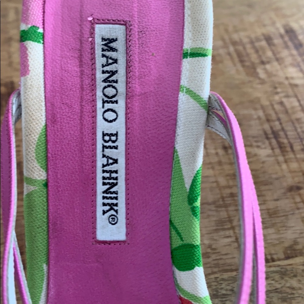 Manolo Blahnik strapping sandals